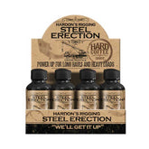 Steel Erection Hard Coffee Shot Display of 12